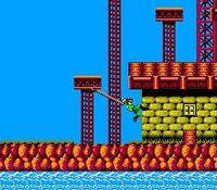 une photo d'Ã©cran de Bionic Commando sur Nintendo Nes